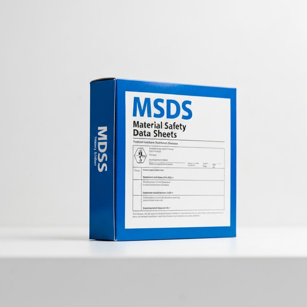 MSDS Document Storage Box