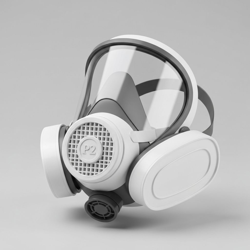 Resprokik I-4701P2 Full Face Particulate Filter